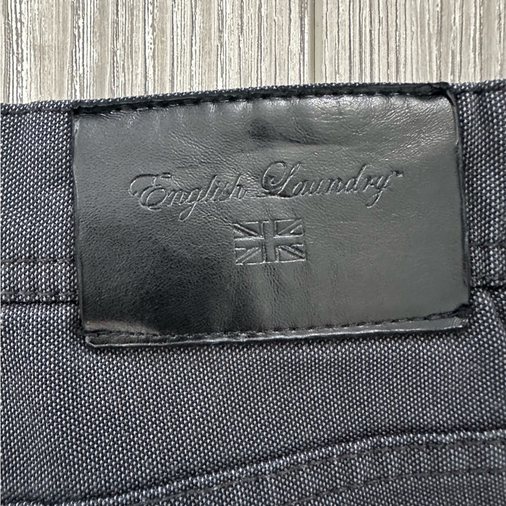 English Laundry Charcoal Gray Denim Pants size 36x30 - Picture 6 of 7